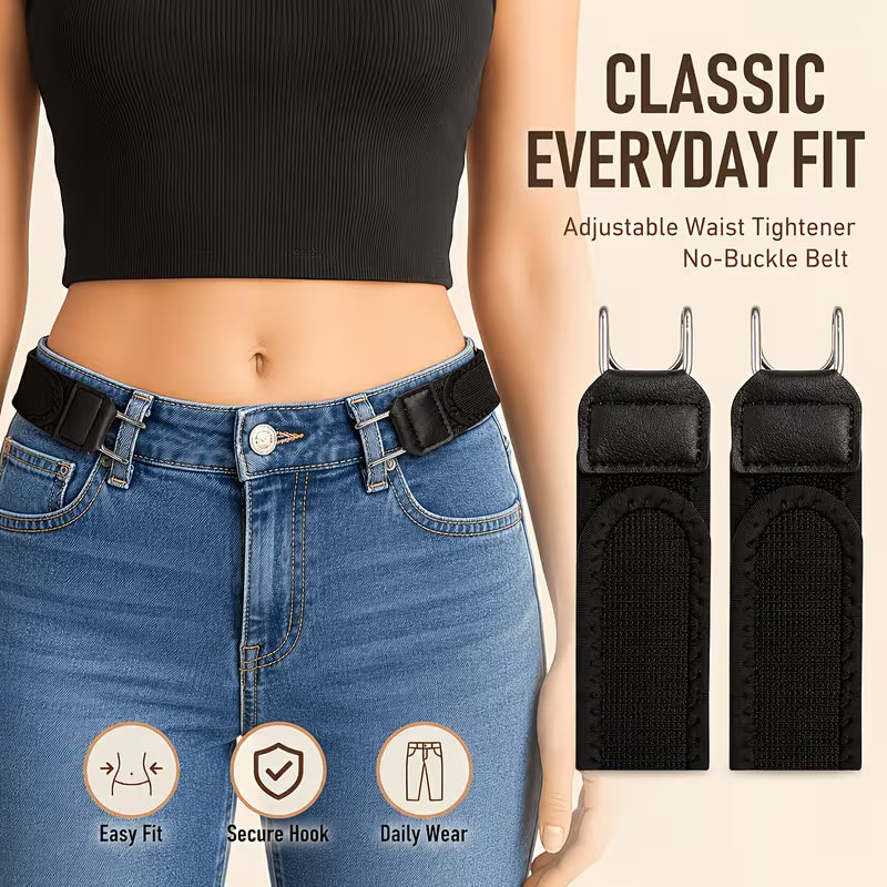 Tactical Buckleless Elastic EDC Belt