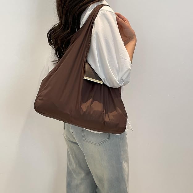 Large Foldable Reusable Grocery Tote
