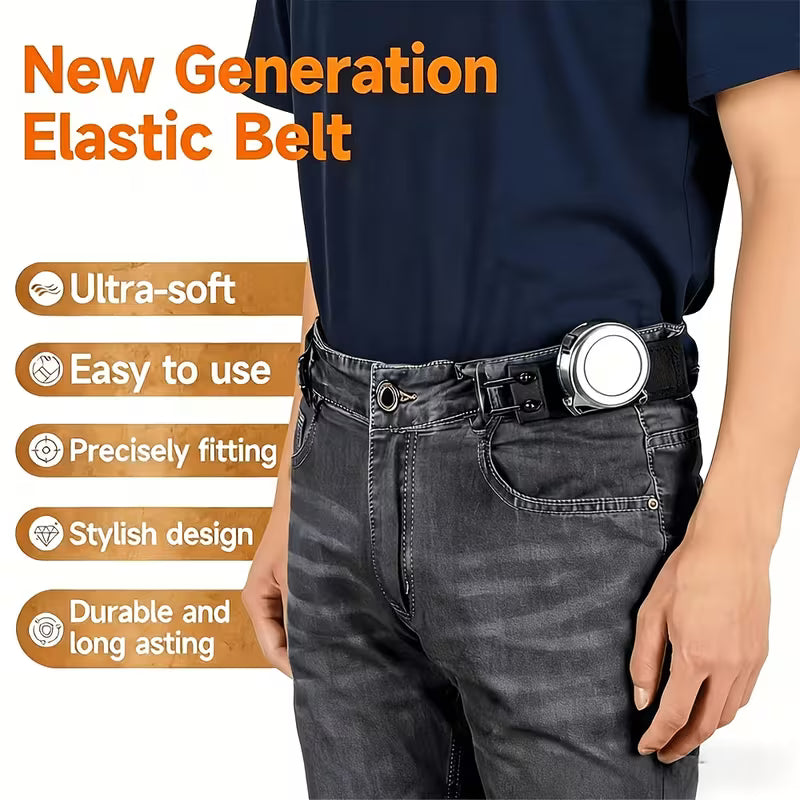 Tactical Buckleless Elastic EDC Belt