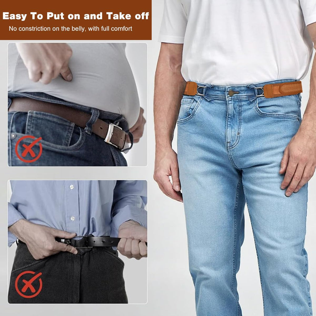 Tactical Buckleless Elastic EDC Belt