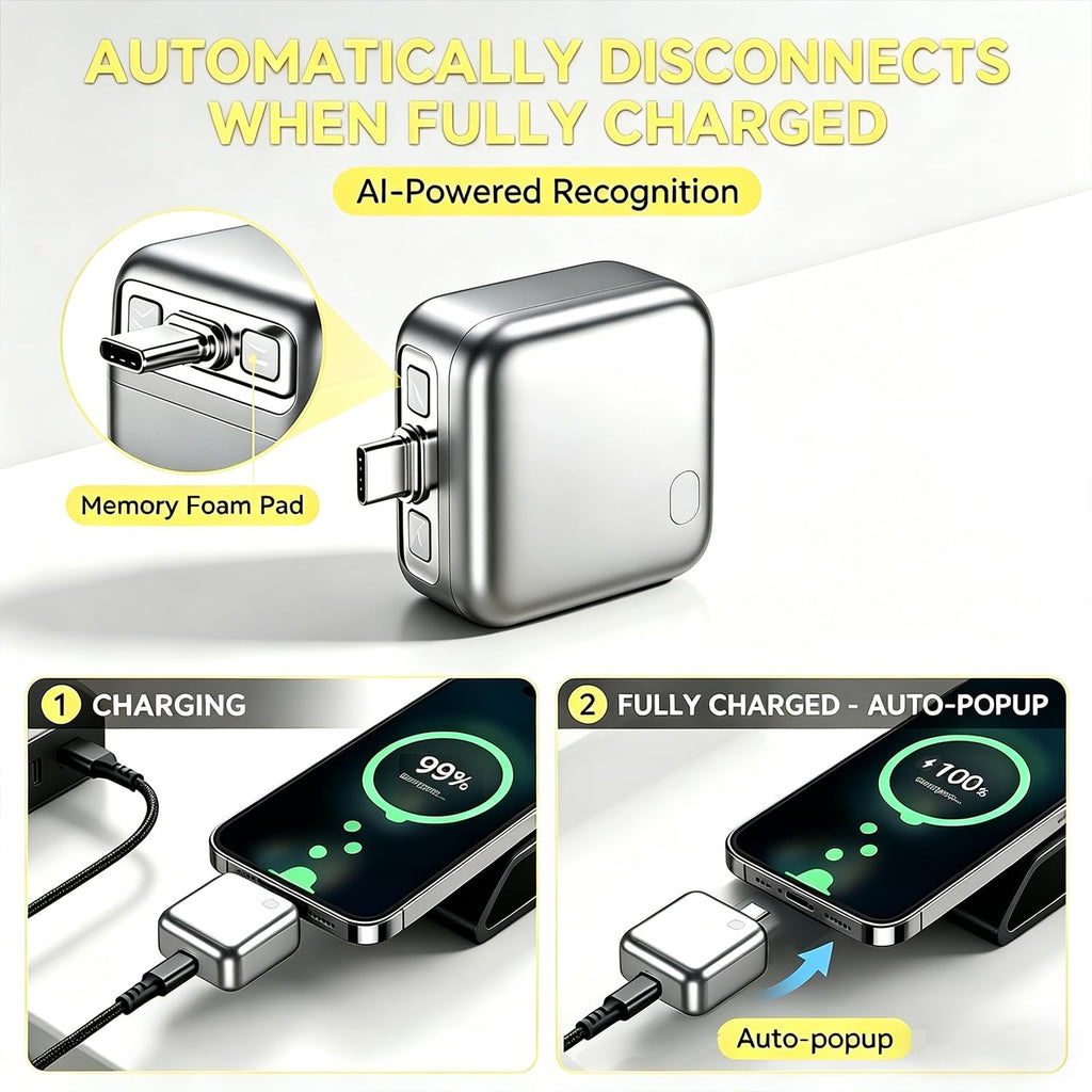 140W Auto-Disconnect USB-C Charger
