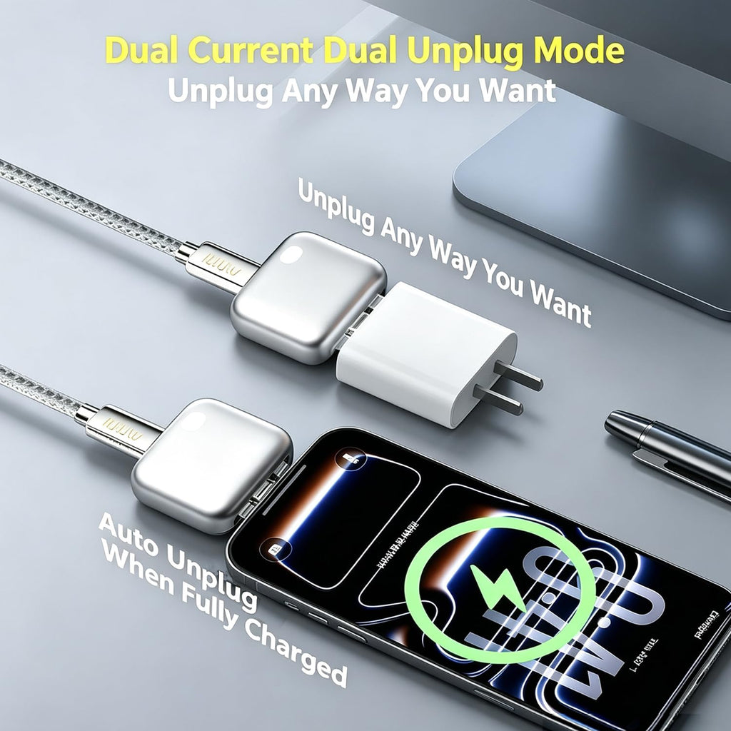 140W Auto-Disconnect USB-C Charger
