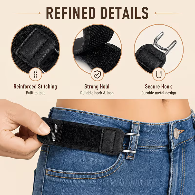 Tactical Buckleless Elastic EDC Belt
