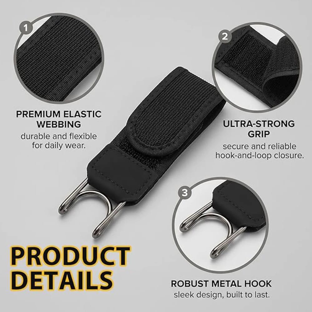 Tactical Buckleless Elastic EDC Belt