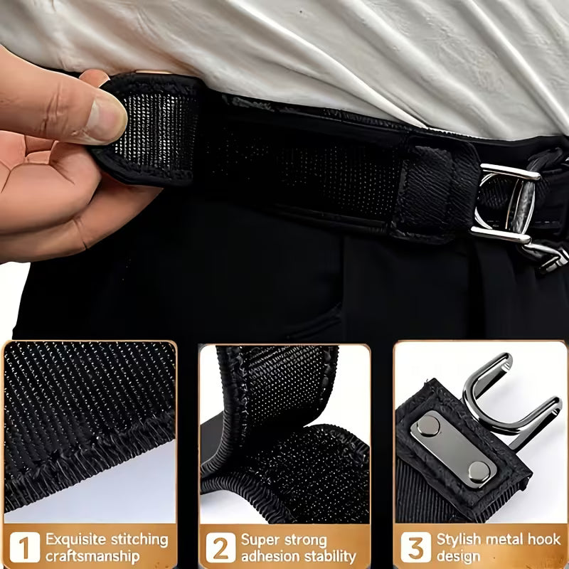 Tactical Buckleless Elastic EDC Belt